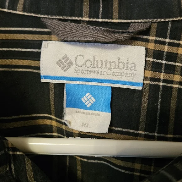 Columbia Mens XL long sleeve button-down shirt - Picture 4 of 5